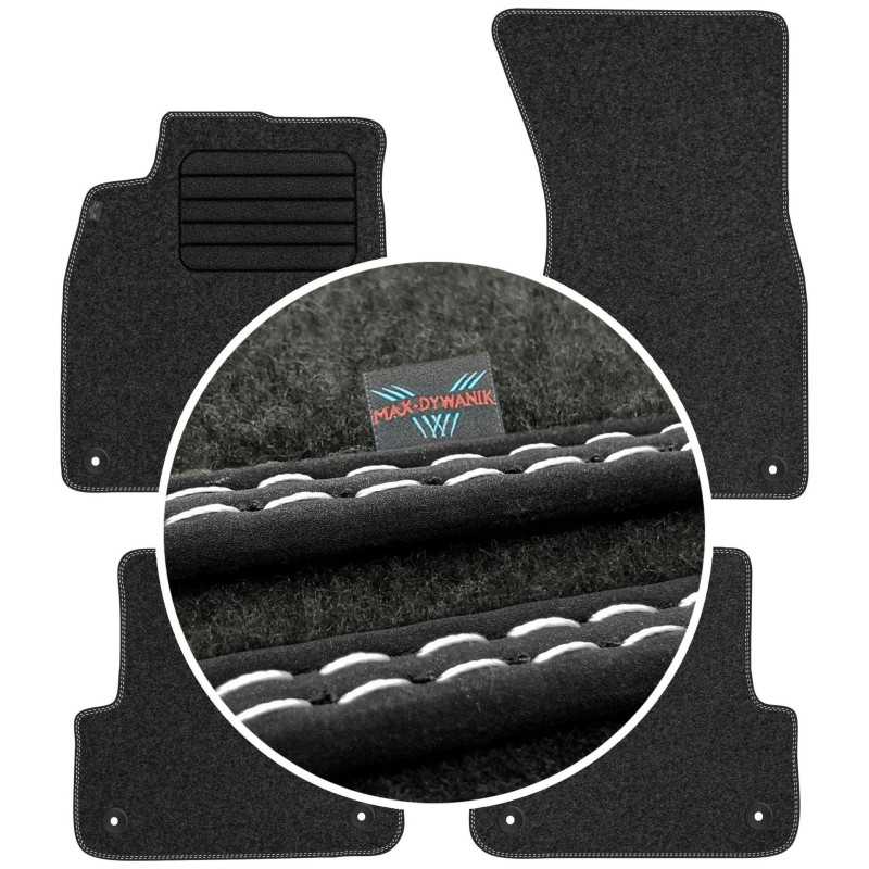 Audi A6 C7 2011-2018 Veliūriniai kilimėliai MAX-MAT