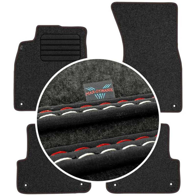 Audi A6 C7 2011-2018 Veliūriniai kilimėliai MAX-MAT