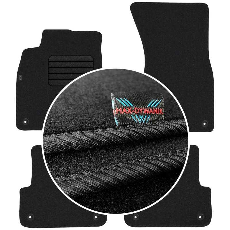 Audi A6 C7 2011-2018 Veliūriniai kilimėliai MAX-MAT