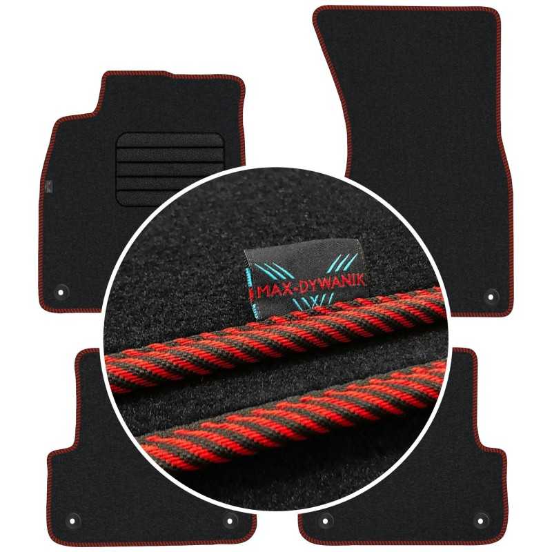 Audi A6 C7 2011-2018 Veliūriniai kilimėliai MAX-MAT