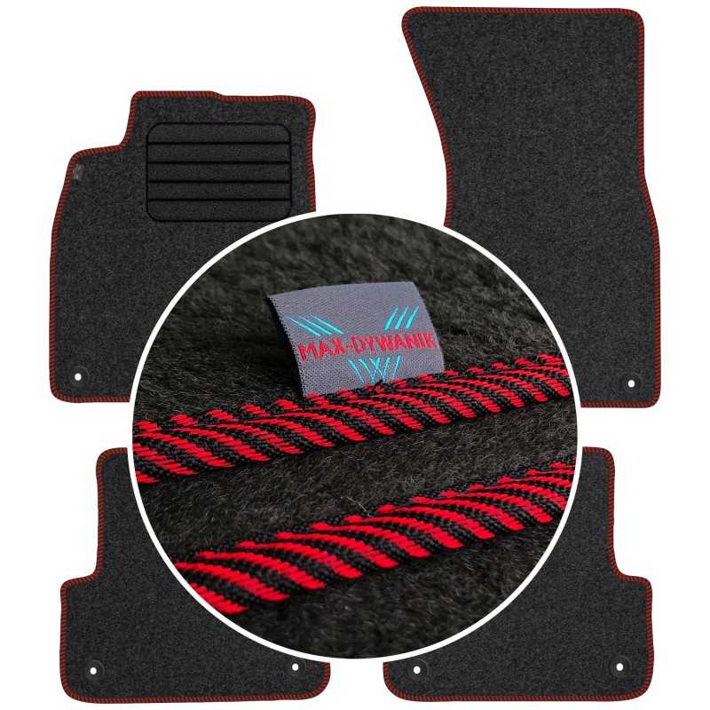 Audi A6 C7 2011-2018 Veliūriniai kilimėliai MAX-MAT