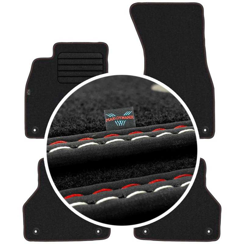 Audi A6 C8 2018- MAX-DYWANIK veliūriniai kilimėliai
