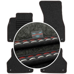 Audi A6 C8 2018- MAX-DYWANIK veliūriniai kilimėliai