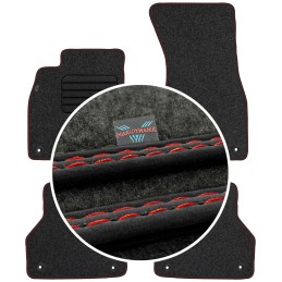 Audi A6 C8 2018- MAX-DYWANIK veliūriniai kilimėliai