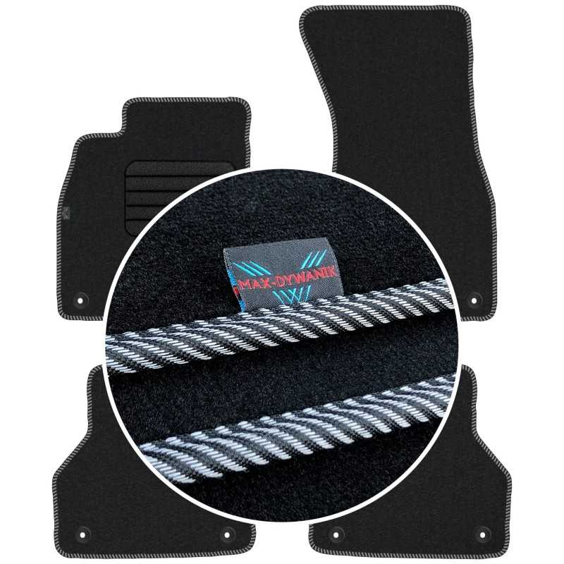 Audi A6 C8 2018- MAX-DYWANIK veliūriniai kilimėliai