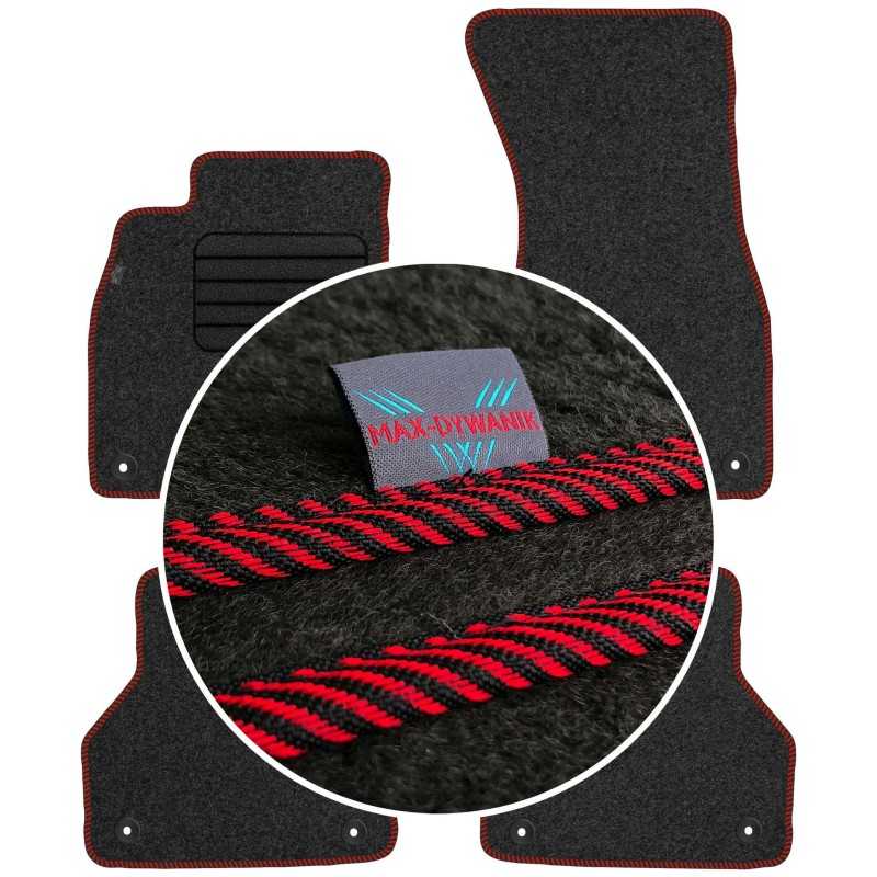 Audi A6 C8 2018- MAX-DYWANIK veliūriniai kilimėliai