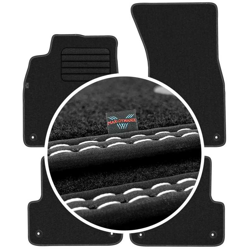 Audi A7 I 2010-2017 Veliūriniai kilimėliai MAX-MAT