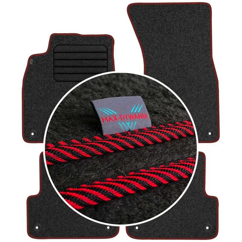 Audi A7 I 2010-2017 Veliūriniai kilimėliai MAX-MAT