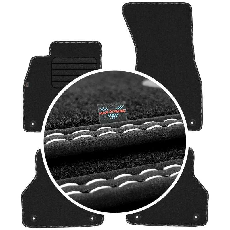 Audi A7 II 2018- MAX-DYWANIK veliūriniai kilimėliai