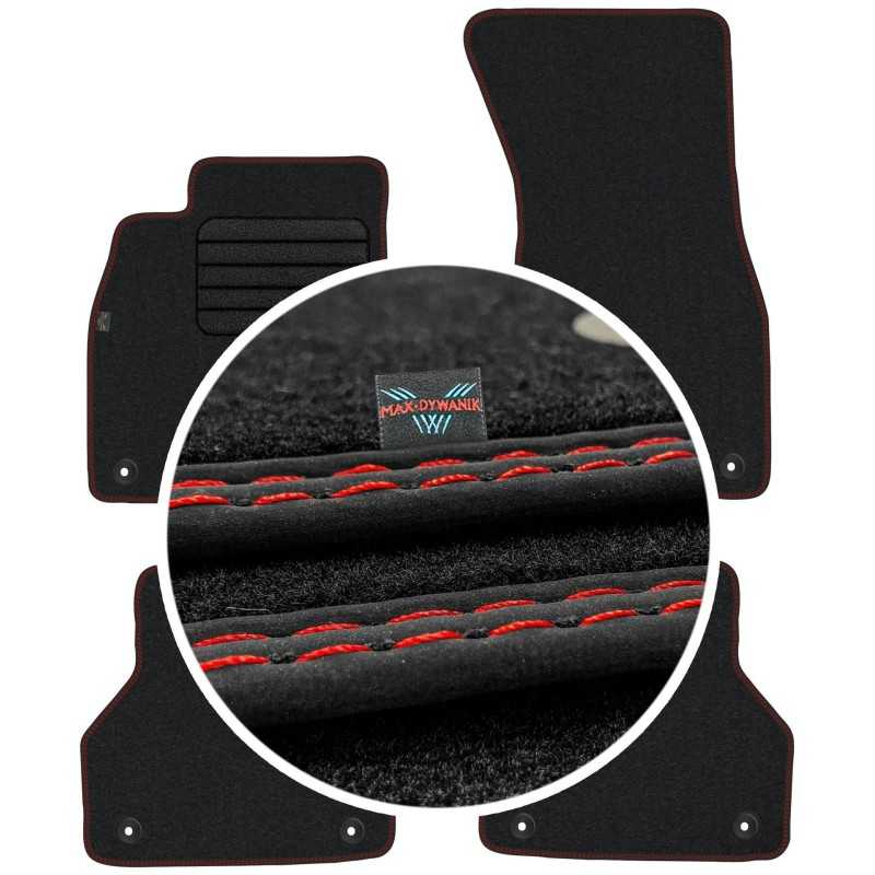 Audi A7 II 2018- MAX-DYWANIK veliūriniai kilimėliai