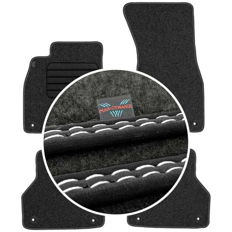 Audi A7 II 2018- MAX-DYWANIK veliūriniai kilimėliai