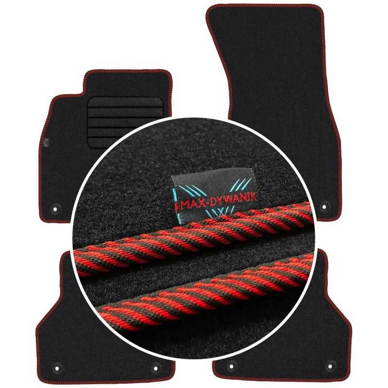 Audi A7 II 2018- MAX-DYWANIK veliūriniai kilimėliai