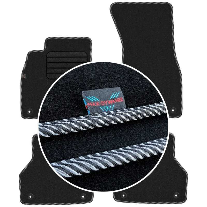 Audi A7 II 2018- MAX-DYWANIK veliūriniai kilimėliai