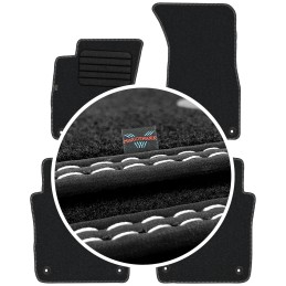 Audi A8 D3 Long 2002-2010 Veliūriniai kilimėliai MAX-DYWANIK