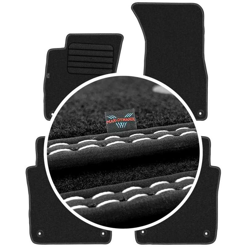 Audi A8 D3 Long 2002-2010 Veliūriniai kilimėliai MAX-DYWANIK