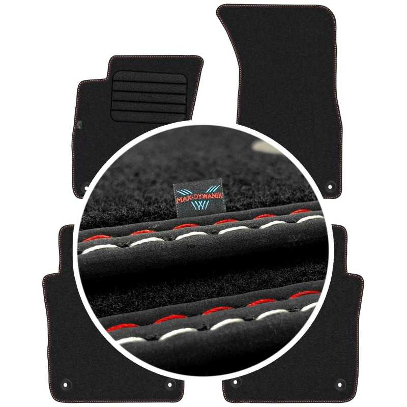 Audi A8 D3 Long 2002-2010 Veliūriniai kilimėliai MAX-DYWANIK