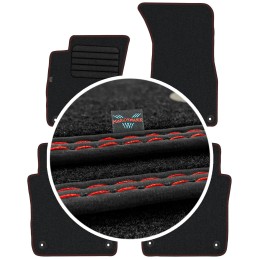 Audi A8 D3 Long 2002-2010 Veliūriniai kilimėliai MAX-DYWANIK