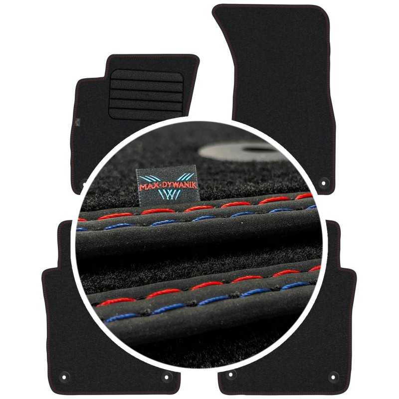 Audi A8 D3 Long 2002-2010 Veliūriniai kilimėliai MAX-DYWANIK