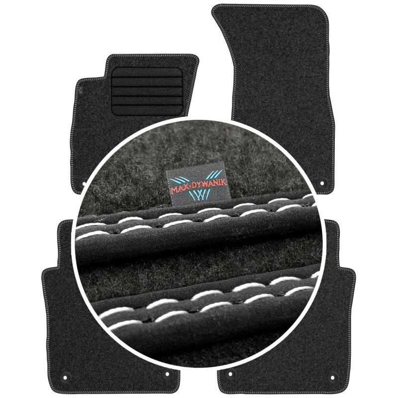 Audi A8 D3 Long 2002-2010 Veliūriniai kilimėliai MAX-DYWANIK