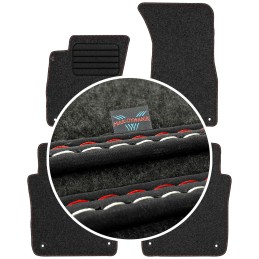 Audi A8 D3 Long 2002-2010 Veliūriniai kilimėliai MAX-DYWANIK