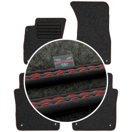 Audi A8 D3 Long 2002-2010 Veliūriniai kilimėliai MAX-DYWANIK