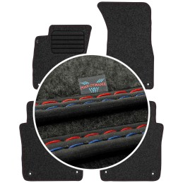 Audi A8 D3 Long 2002-2010 Veliūriniai kilimėliai MAX-DYWANIK