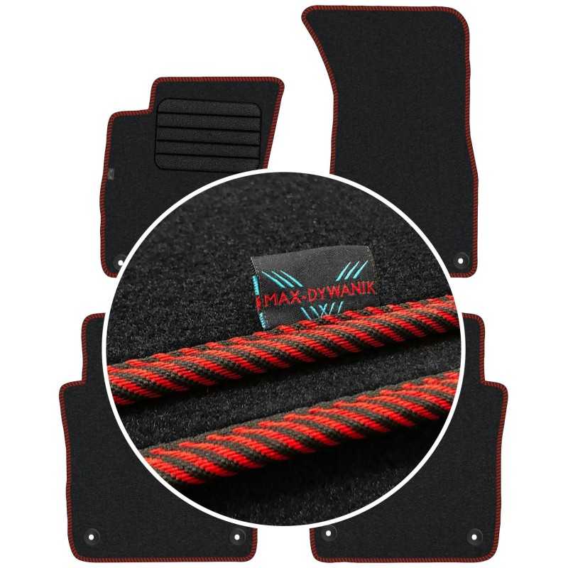 Audi A8 D3 Long 2002-2010 Veliūriniai kilimėliai MAX-DYWANIK