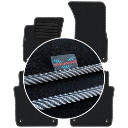 Audi A8 D3 Long 2002-2010 Veliūriniai kilimėliai MAX-DYWANIK