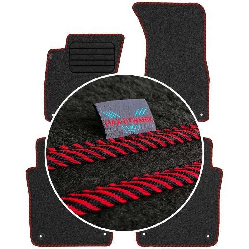 Audi A8 D3 Long 2002-2010 Veliūriniai kilimėliai MAX-DYWANIK