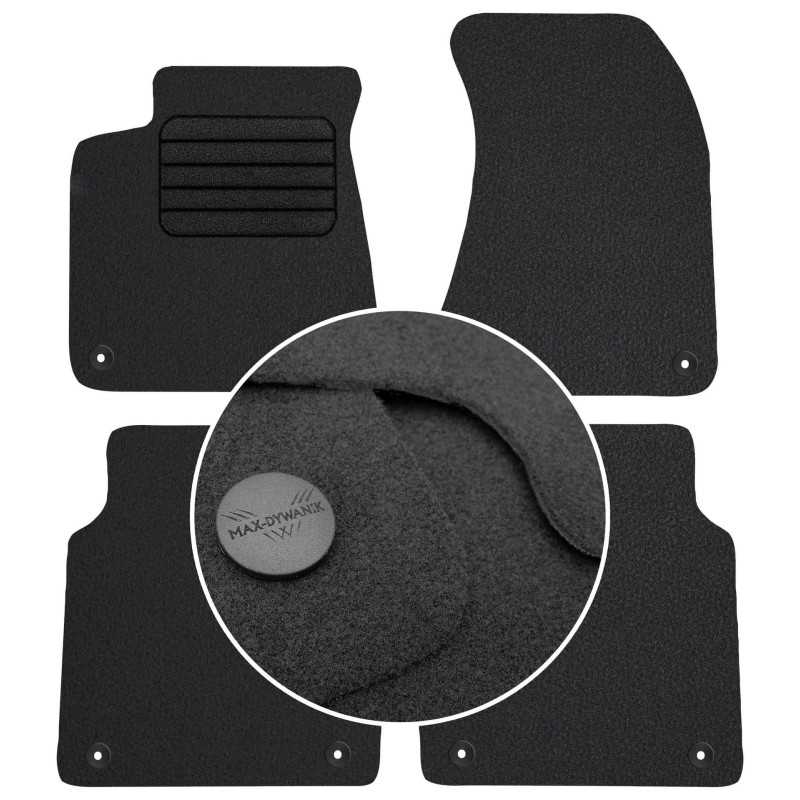 Audi A8 D3 Long 2002-2010 Veliūriniai kilimėliai MAX-DYWANIK