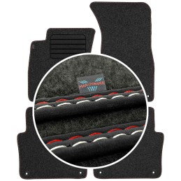 Audi A8 D3 Short 2002-2010 Veliūriniai kilimėliai MAX-DYWANIK