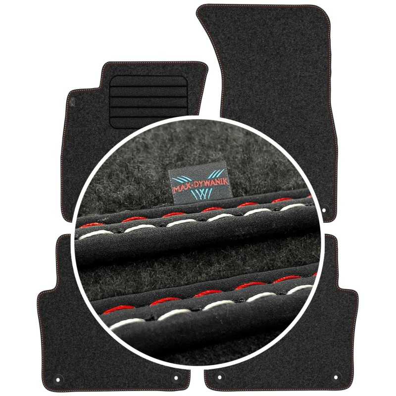 Audi A8 D3 Short 2002-2010 Veliūriniai kilimėliai MAX-DYWANIK