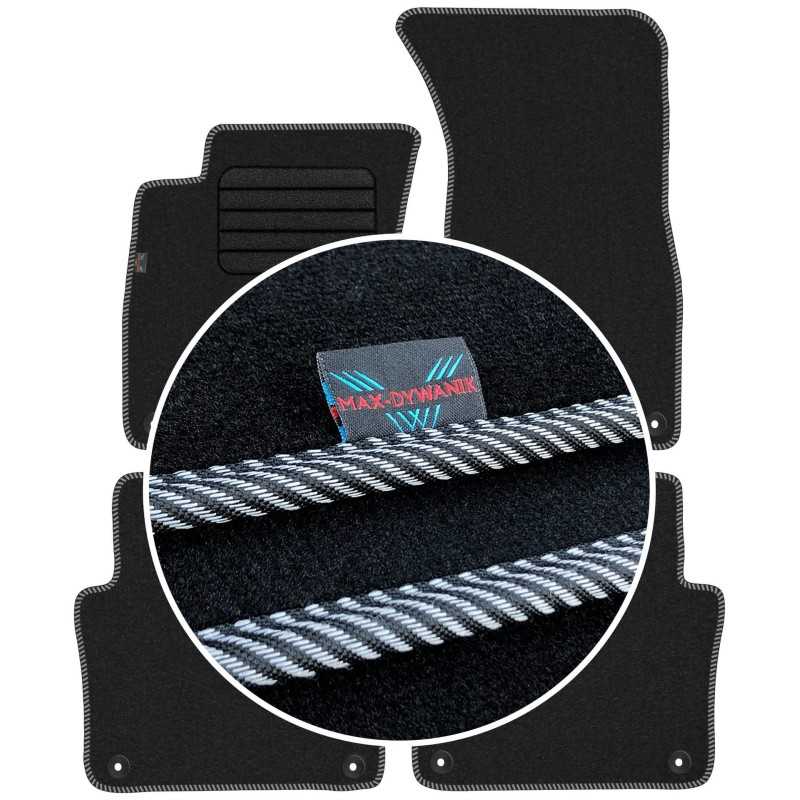 Audi A8 D3 Short 2002-2010 Veliūriniai kilimėliai MAX-DYWANIK