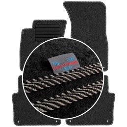 Audi A8 D3 Short 2002-2010 Veliūriniai kilimėliai MAX-DYWANIK