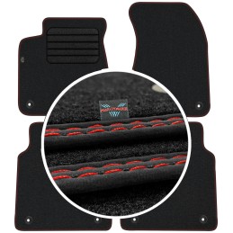 Audi A8 D4 Long 2010-2017 Veliūriniai kilimėliai MAX-DYWANIK