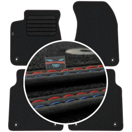 Audi A8 D4 Long 2010-2017 Veliūriniai kilimėliai MAX-DYWANIK