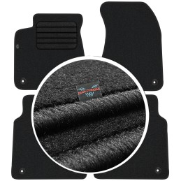 Audi A8 D4 Long 2010-2017 Veliūriniai kilimėliai MAX-DYWANIK