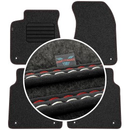 Audi A8 D4 Long 2010-2017 Veliūriniai kilimėliai MAX-DYWANIK