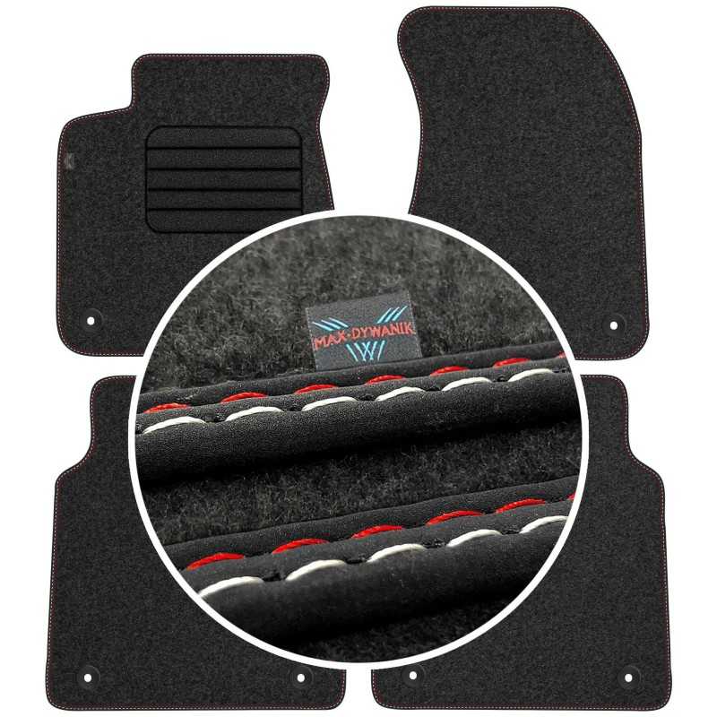 Audi A8 D4 Long 2010-2017 Veliūriniai kilimėliai MAX-DYWANIK