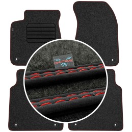 Audi A8 D4 Long 2010-2017 Veliūriniai kilimėliai MAX-DYWANIK