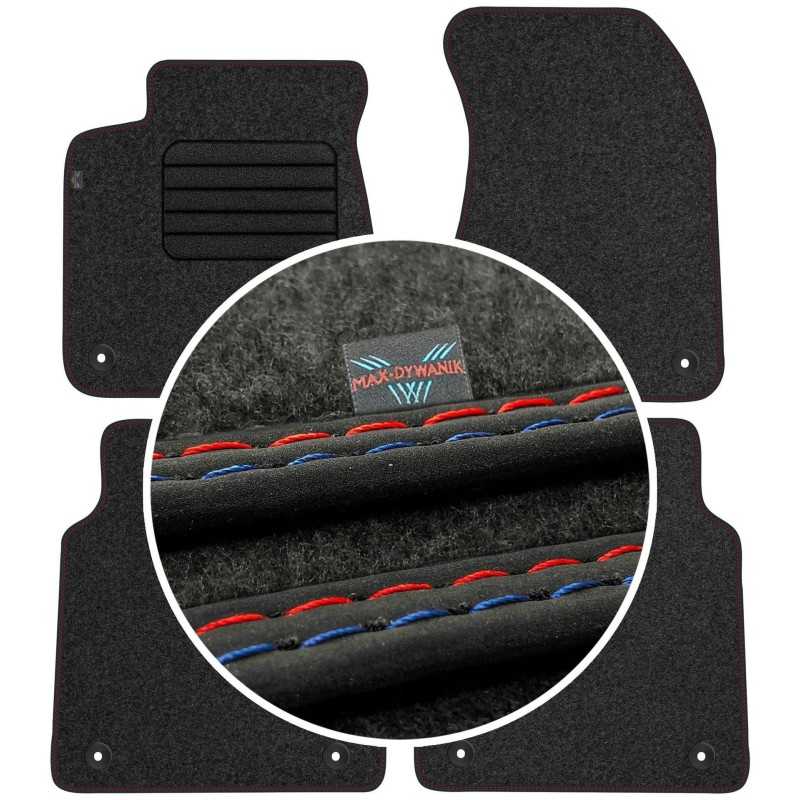 Audi A8 D4 Long 2010-2017 Veliūriniai kilimėliai MAX-DYWANIK