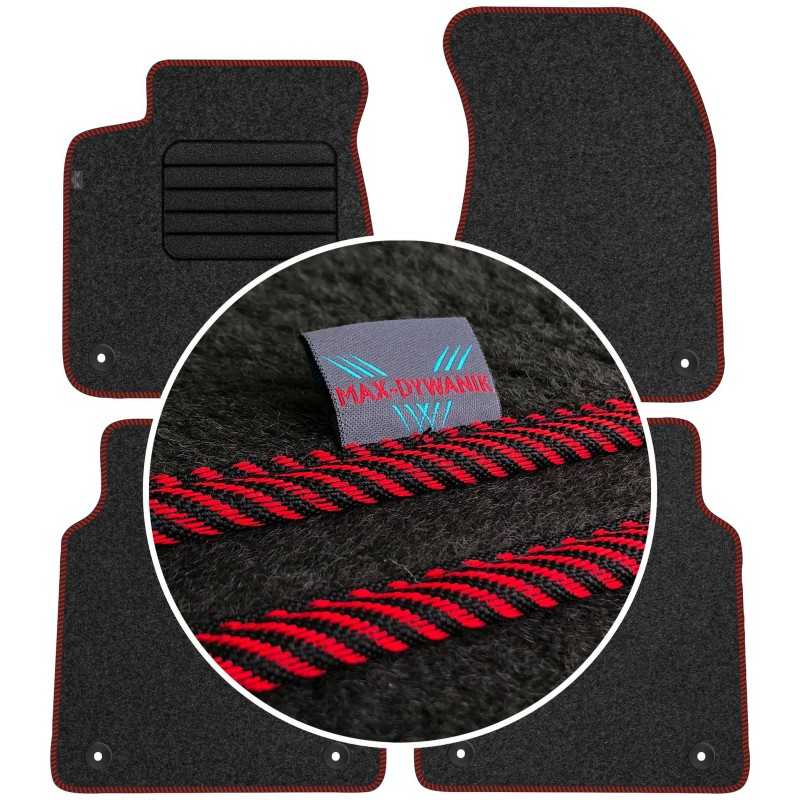 Audi A8 D4 Long 2010-2017 Veliūriniai kilimėliai MAX-DYWANIK