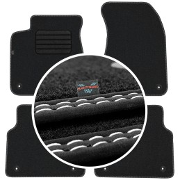 Audi A8 D4 Short 2010-2017 Veliūriniai kilimėliai MAX-DYWANIK