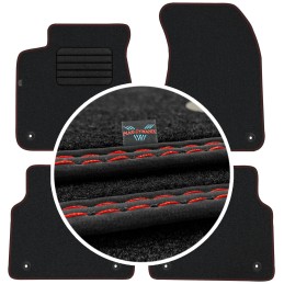 Audi A8 D4 Short 2010-2017 Veliūriniai kilimėliai MAX-DYWANIK