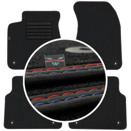 Audi A8 D4 Short 2010-2017 Veliūriniai kilimėliai MAX-DYWANIK