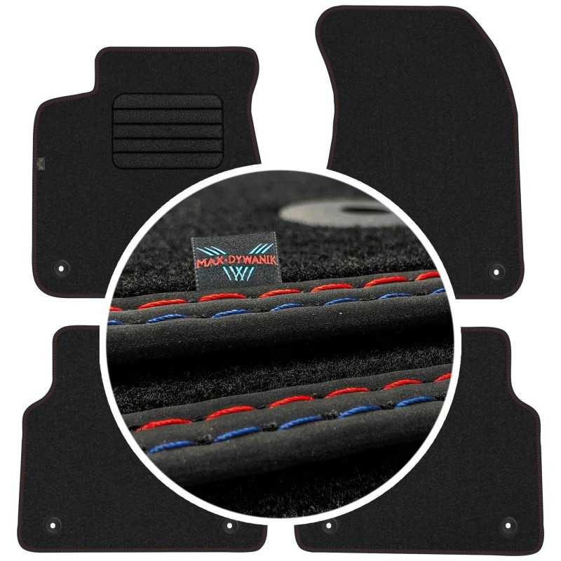 Audi A8 D4 Short 2010-2017 Veliūriniai kilimėliai MAX-DYWANIK