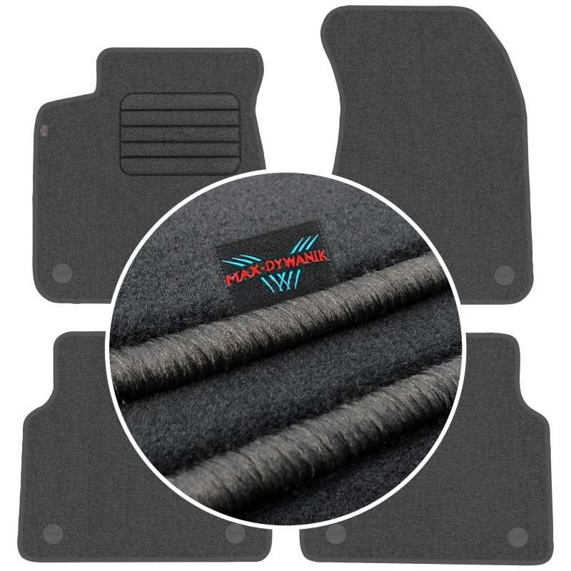 Audi A8 D4 Short 2010-2017 Veliūriniai kilimėliai MAX-DYWANIK