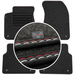 Audi A8 D4 Short 2010-2017 Veliūriniai kilimėliai MAX-DYWANIK