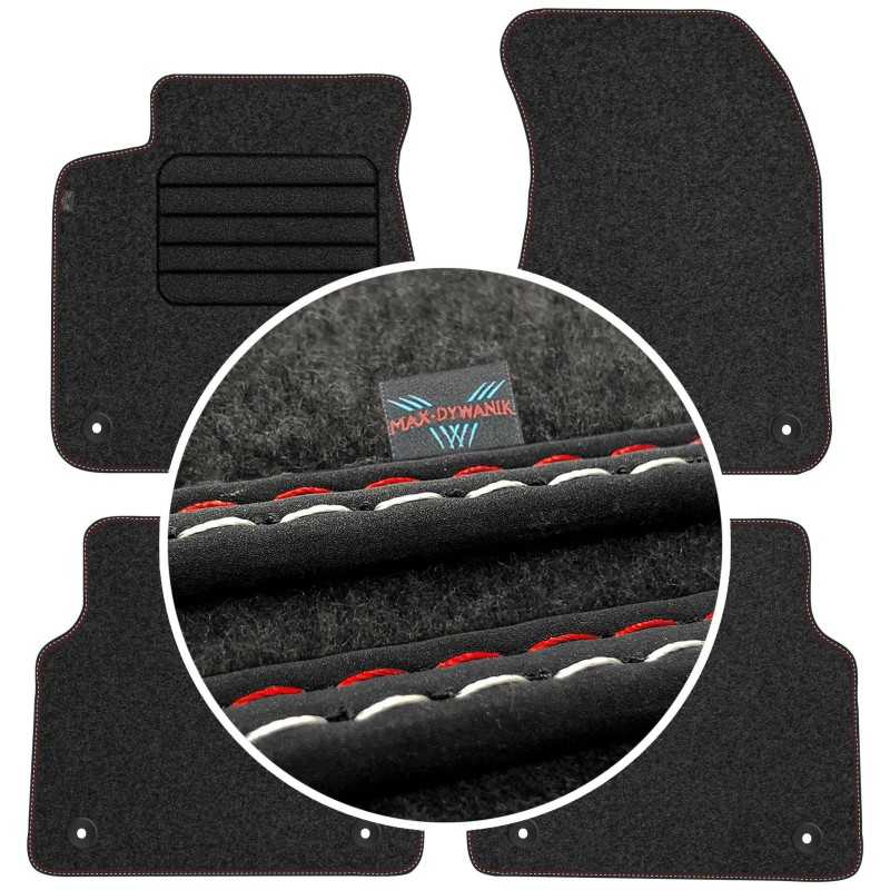 Audi A8 D4 Short 2010-2017 Veliūriniai kilimėliai MAX-DYWANIK