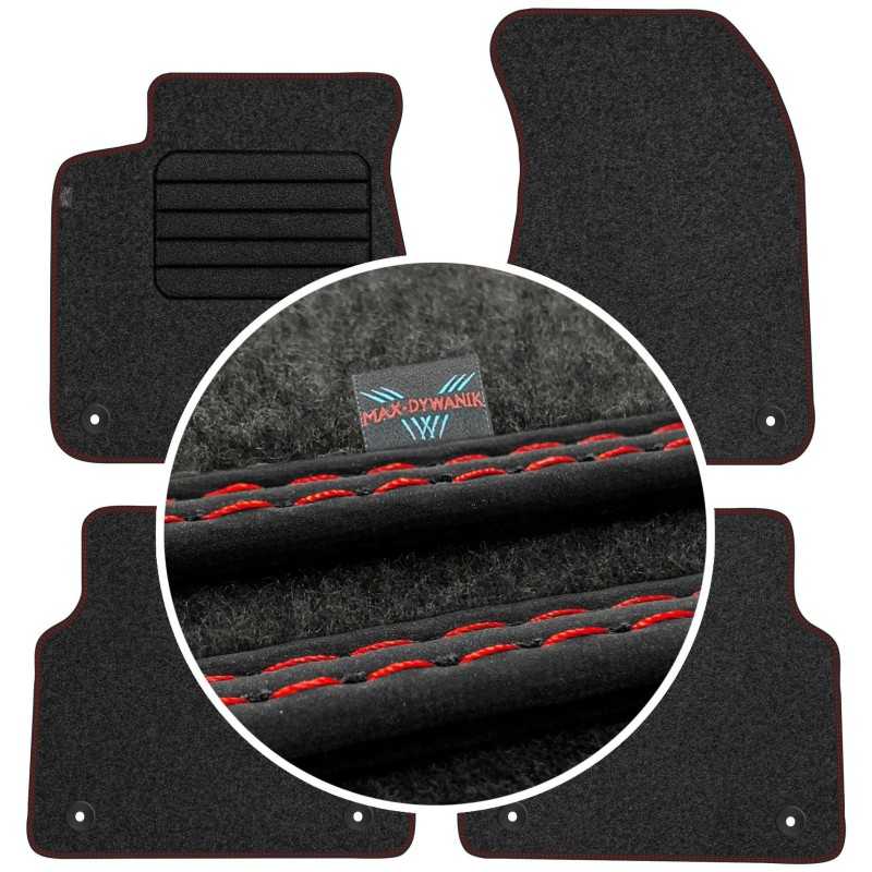 Audi A8 D4 Short 2010-2017 Veliūriniai kilimėliai MAX-DYWANIK